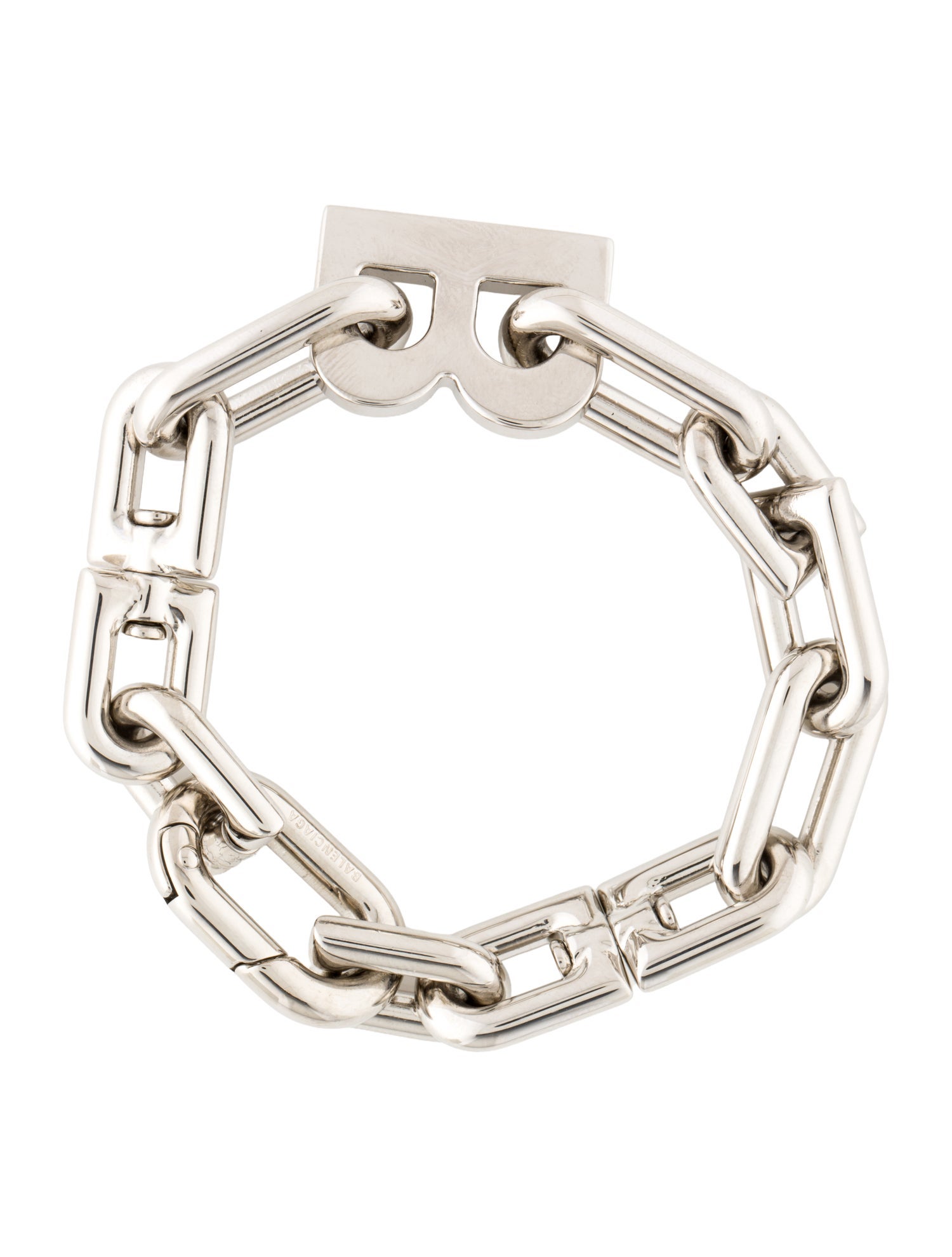 Balenciaga B Chain Thin Link Bracelet